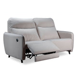 HOMER Sofa Kain Recliner Bermotor dengan Sandaran Tinggi dan Port USB