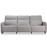 HOMER Sofa Kain Recliner Bermotor dengan Sandaran Tinggi dan Port USB