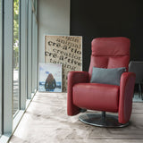SEVA Kursi Kulit Berlengan Recliner Motorized