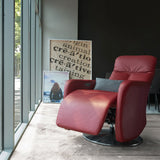 SEVA Kursi Kulit Berlengan Recliner Motorized