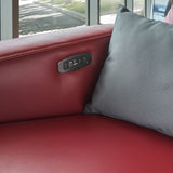 SEVA Kursi Kulit Berlengan Recliner Motorized