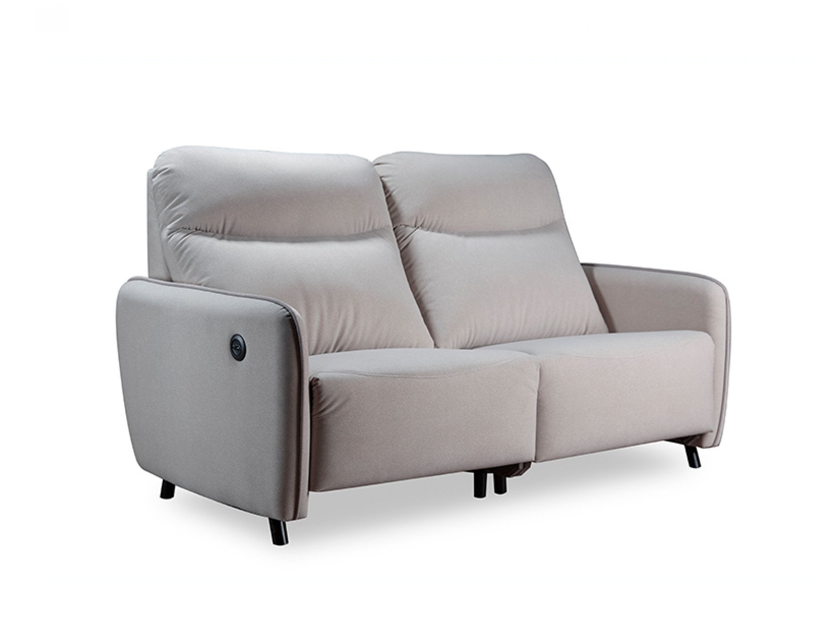 HOMER Sofa Kain Recliner Bermotor dengan Sandaran Tinggi dan Port USB