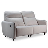 HOMER Sofa Kain Recliner Bermotor dengan Sandaran Tinggi dan Port USB