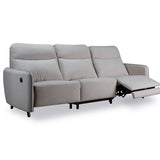 HOMER Sofa Kain Recliner Bermotor dengan Sandaran Tinggi dan Port USB