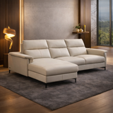 AUSTIN Sofa Kulit Modular dengan Sandaran Punggung Tinggi