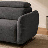 HIRO Sofa Kain Modular dengan Sandaran Tinggi