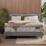 Kasur NATURA Hipoalergenik Alami dengan Serat Bambu, Lateks, dan Responsive Pocket Spring