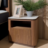 MAX NEZZO Meja Samping Walnut