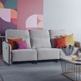 HOMER Sofa Kain Recliner Bermotor dengan Sandaran Tinggi dan Port USB