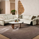 PHIL Sofa Kulit  Recliner Modular Motorized dengan Bantalan Lembut