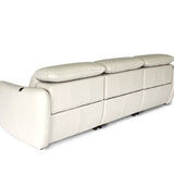 PENNA  Sofa Kulit Recliner Motorized dengan Sandaran Kepala yang Fleksibel