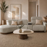 ASHER Sofa Kulit Modular Motorized Ukuran Besar