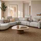 ASHER Sofa Kulit Modular Motorized Ukuran Besar