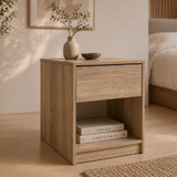 TILE Meja Samping Tempat Tidur dengan Desain Minimalis