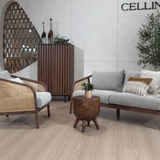 NASH Sofa Kain dengan Anyaman Rotan