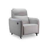 HOMER Sofa Kain Recliner Bermotor dengan Sandaran Tinggi dan Port USB