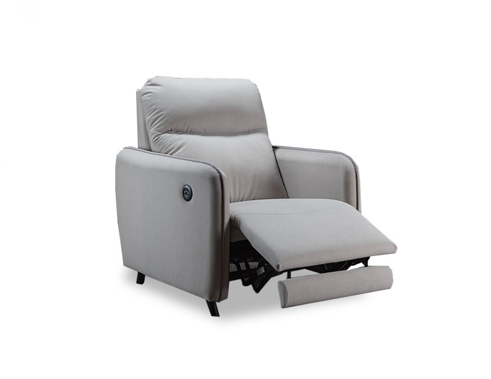 HOMER Sofa Kain Recliner Bermotor dengan Sandaran Tinggi dan Port USB