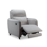 HOMER Sofa Kain Recliner Bermotor dengan Sandaran Tinggi dan Port USB