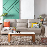 GRANDE Sofa Kulit Recliner Motorized dengan Sandaran Tinggi