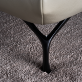 TRUSO Sofa Kulit L-Shape dengan Sandaran dan Lengan yang Dapat Disesuaikan Posisinya