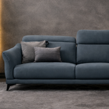 VINGE Sofa Kain dengan Sandaran Kepala yang Fleksibel