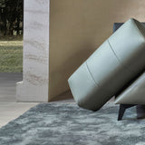 TOURNER Daybed Half Leather dengan Sandaran Tangan yang Fleksibel