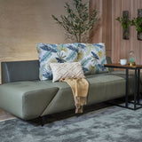 TOURNER Daybed Half Leather dengan Sandaran Tangan yang Fleksibel