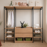LINO WARDROBE Lemari Pakaian Fungsional dan Elegan