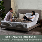 Tempat Tidur Pintar DRIFT (Adjustable) dengan Kasur Natura dengan Port USB