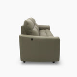 GRANDE Sofa Kulit Recliner Motorized dengan Sandaran Tinggi