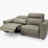 GRANDE Sofa Kulit Recliner Motorized dengan Sandaran Tinggi