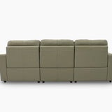 GRANDE Sofa Kulit Recliner Motorized dengan Sandaran Tinggi