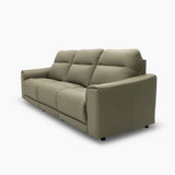 GRANDE Sofa Kulit Recliner Motorized dengan Sandaran Tinggi