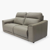 GRANDE Sofa Kulit Recliner Motorized dengan Sandaran Tinggi