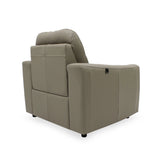 GRANDE Sofa Kulit Recliner Motorized dengan Sandaran Tinggi
