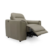 GRANDE Sofa Kulit Recliner Motorized dengan Sandaran Tinggi