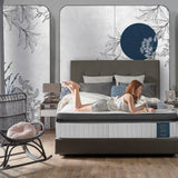 Kasur SEVILLE LUX dengan Black Diamond™ Latex Super Sejuk, ViroClean Antimikroba, dan Micro-spring Responsif