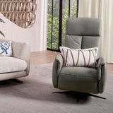 BERG Sofa Berlengan Recliner Manual Kulit Penuh