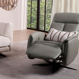 BERG Sofa Berlengan Recliner Manual Kulit Penuh