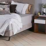 CARLA Meja Samping Walnut