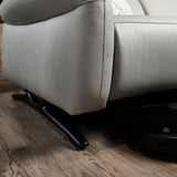 VISO Sofa Kulit dengan Sandaran Kepala yang Fleksibel
