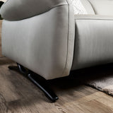 VISO Sofa Kulit dengan Sandaran Kepala yang Fleksibel